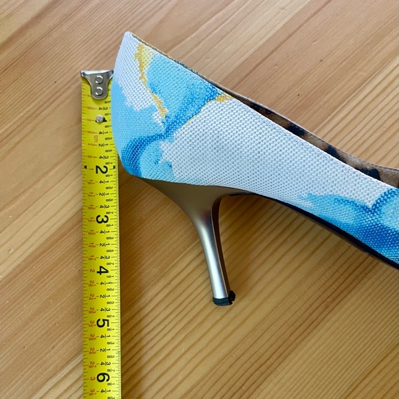 Roberto Cavalli floral kitten heels - Picture 2 of 9